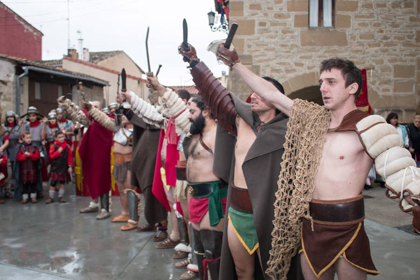 Berones, romanos y gladiadores como broche a las XIV Jornadas Culturales de Herramélluri.