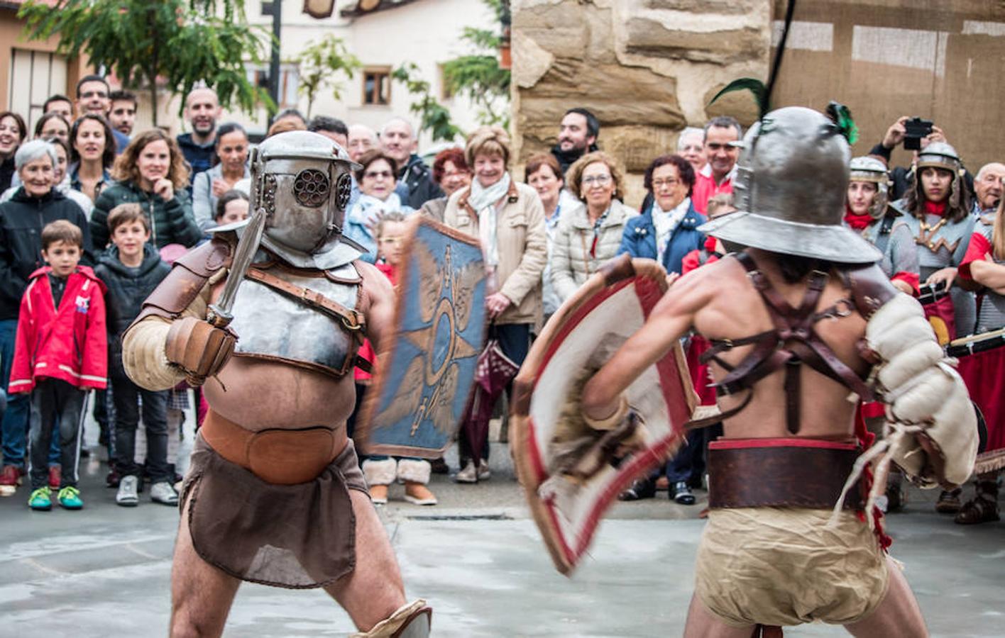 Berones, romanos y gladiadores como broche a las XIV Jornadas Culturales de Herramélluri.