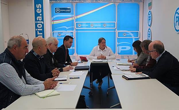 Reunión de Herranz con organizaciones agrarias. 