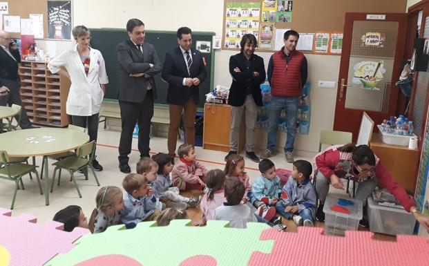 Visita al CEIP Antonio Delgado Calvete de Arnedo