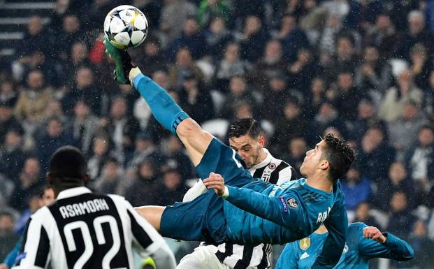 La espectacular chilena de Cristiano Ronaldo ante la Juventus en la campaña 2017-2018. 