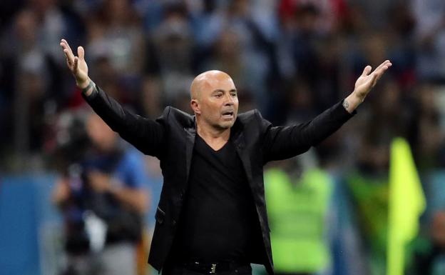 Jorge Sampaoli, ex seleccionar argentino. 