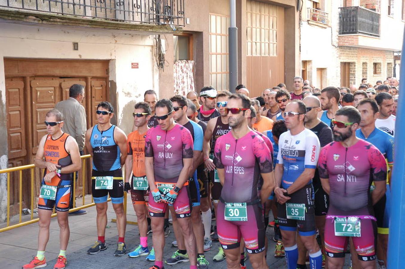 Imágenes del V duatlón disputado en Rincón de Soto el domingo.