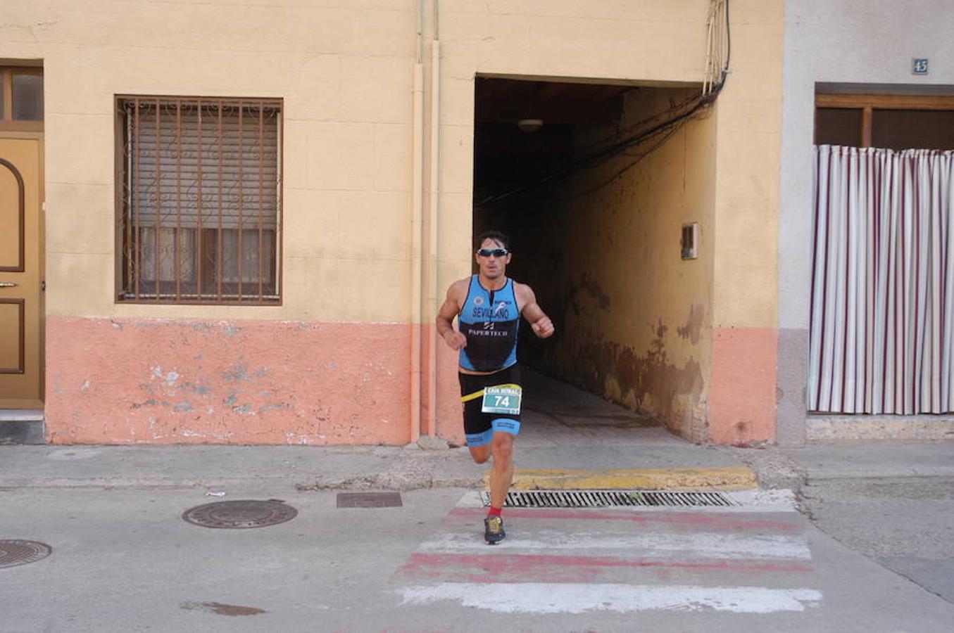 Imágenes del V duatlón disputado en Rincón de Soto el domingo.