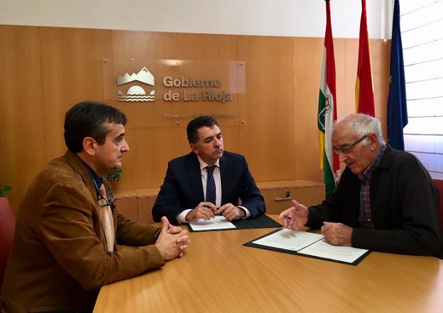 Carlos Alonso, Carlos Cuevas y Antonio Ortiz de Landázuri. :: g.r.