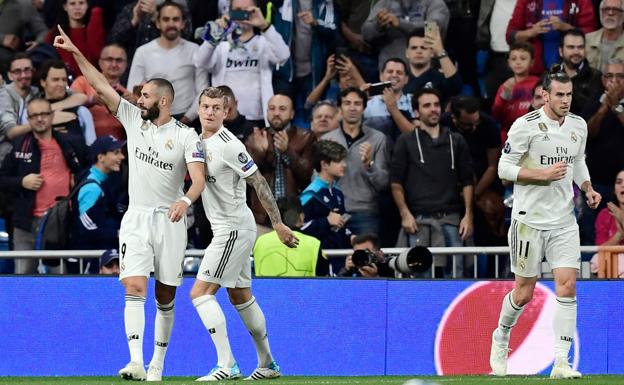 Benzema se hace hueco como leyenda goleadora