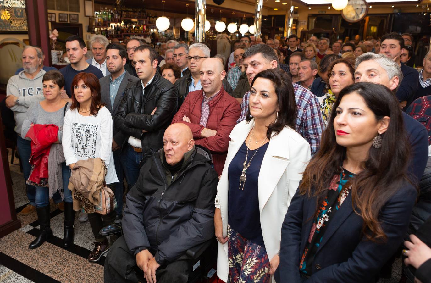 La socialista presenta su candidatura a encabezar la lista del PSOE a la Alcaldía de Logroño