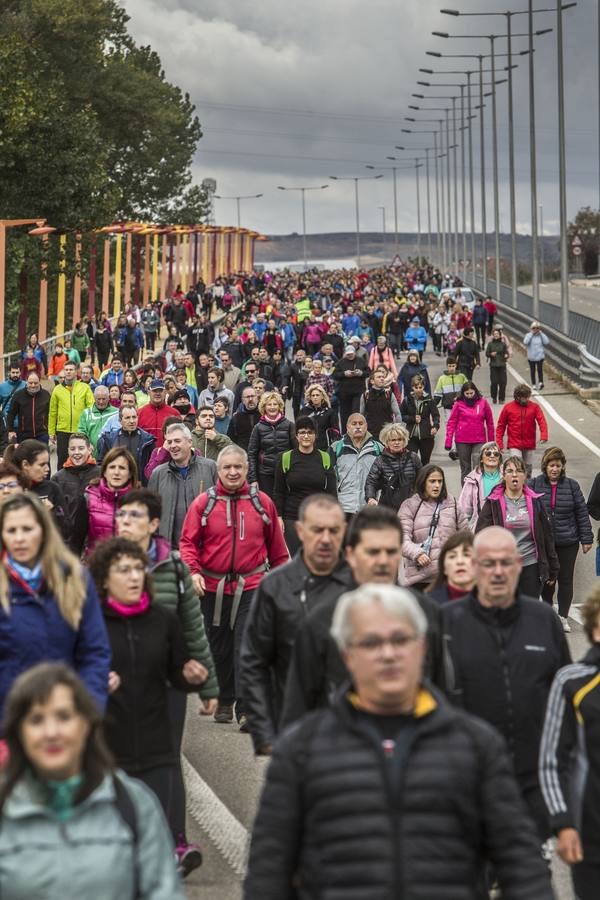 Más allá de la práctica deportiva, el objetivo de la prueba son las donaciones que cada «marchoso» realiza