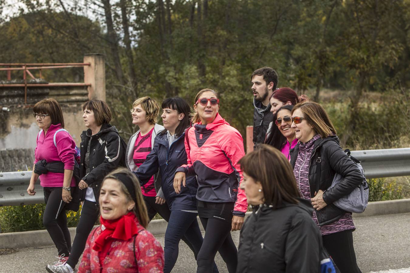 Más allá de la práctica deportiva, el objetivo de la prueba son las donaciones que cada «marchoso» realiza