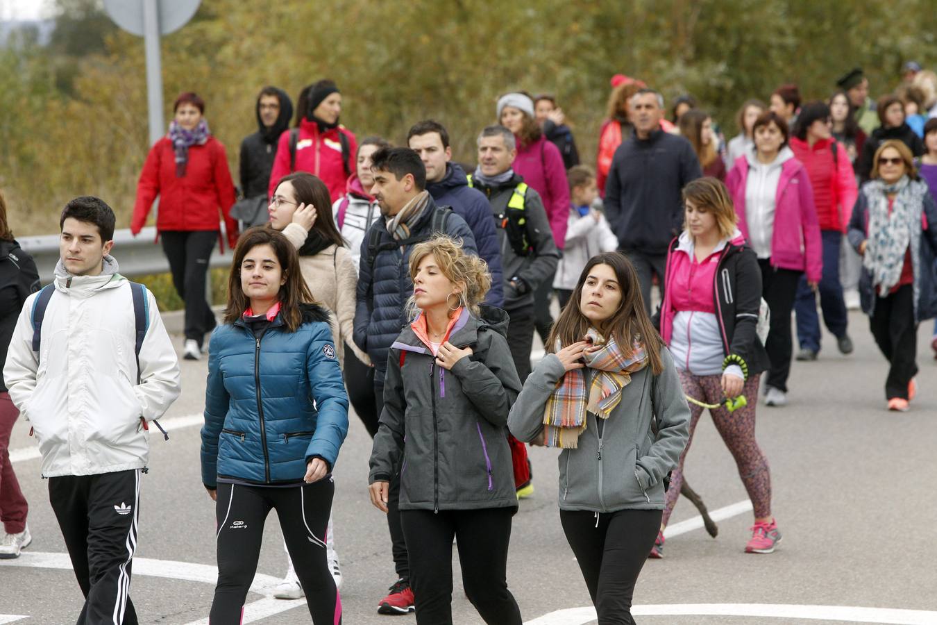 Más allá de la práctica deportiva, el objetivo de la prueba son las donaciones que cada «marchoso» realiza