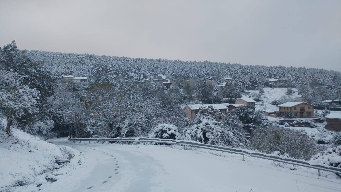 Nieve en Laguna