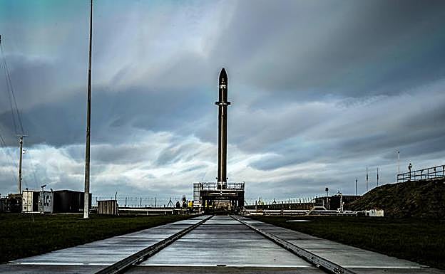 Cohete Electron de la compañia Rocket Lab.
