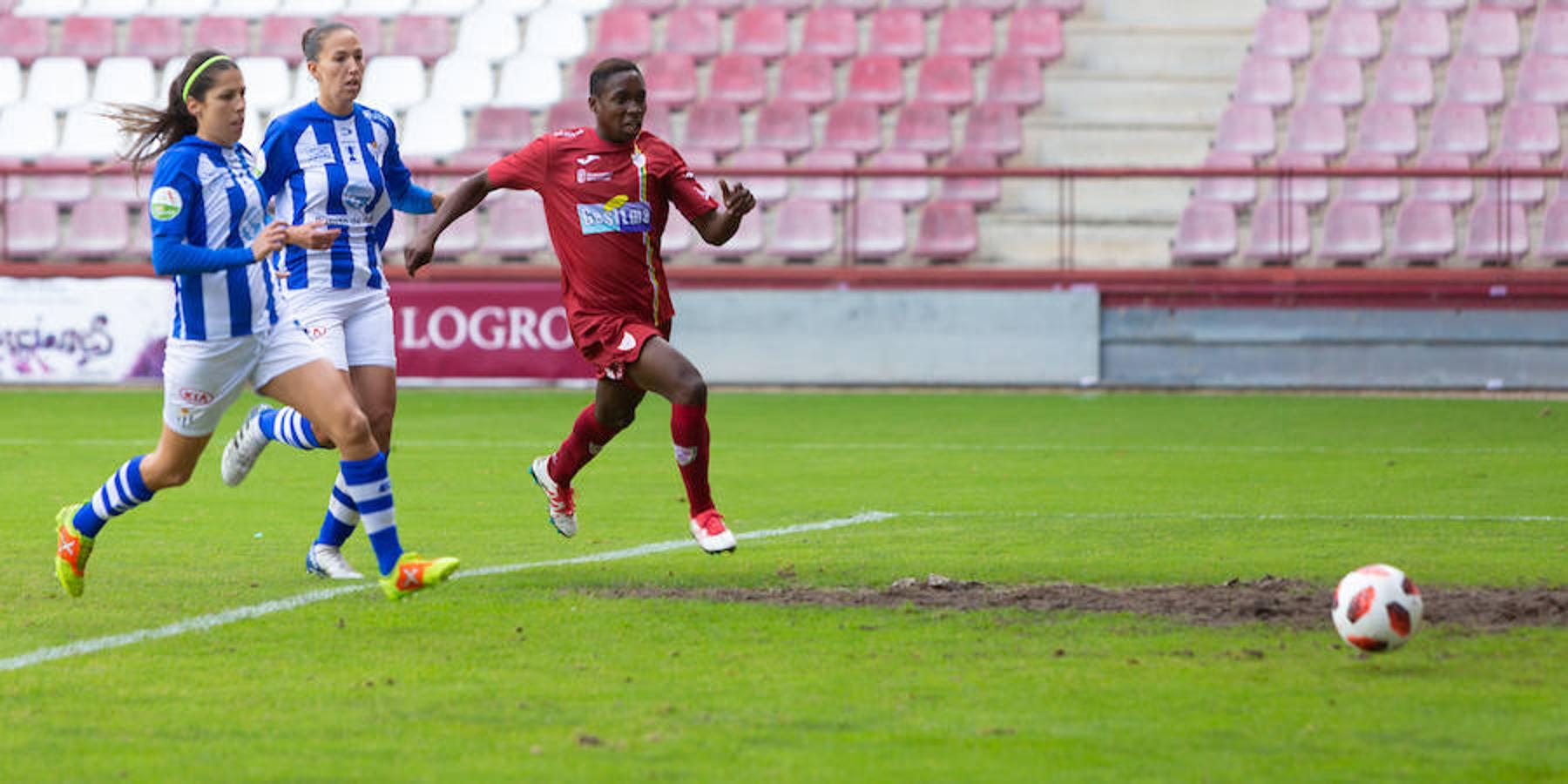 El EDF recupera la sonrisa después de ganar al Huelva en Las Gaunas por 2-0 y encadenar su segudo triunfo de año. Toca disfrutar.