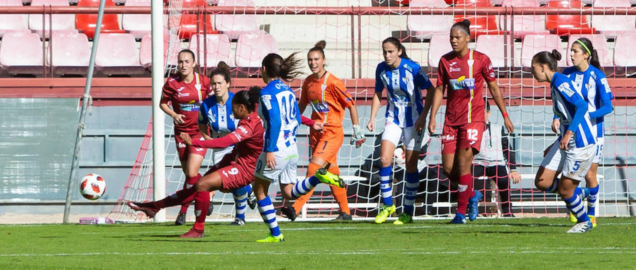 El EDF recupera la sonrisa después de ganar al Huelva en Las Gaunas por 2-0 y encadenar su segudo triunfo de año. Toca disfrutar.