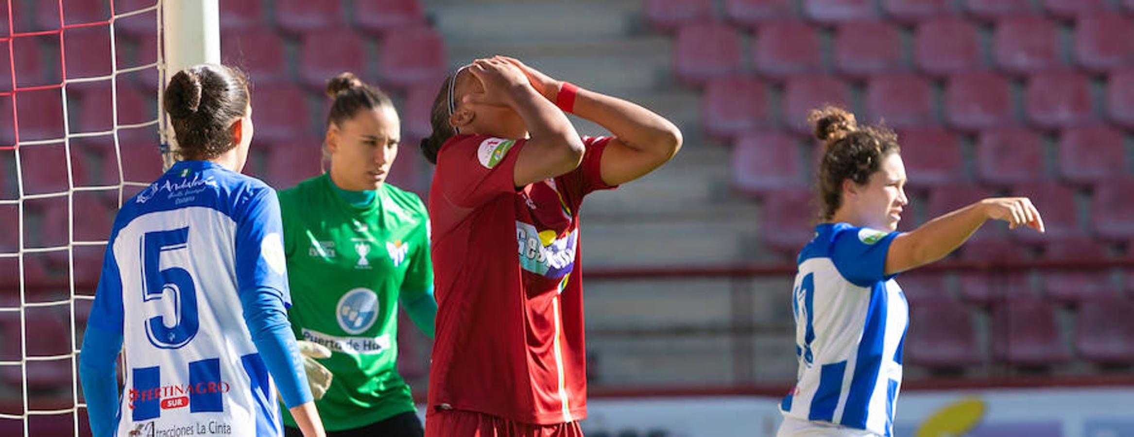 El EDF recupera la sonrisa después de ganar al Huelva en Las Gaunas por 2-0 y encadenar su segudo triunfo de año. Toca disfrutar.