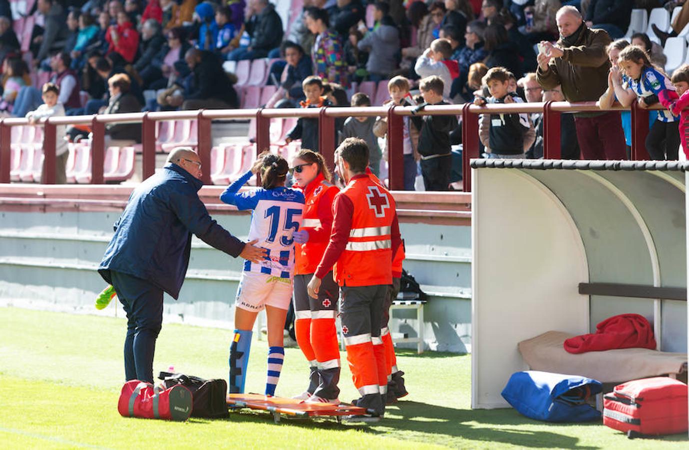 El EDF recupera la sonrisa después de ganar al Huelva en Las Gaunas por 2-0 y encadenar su segudo triunfo de año. Toca disfrutar.