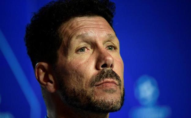 Simeone en rueda de prensa