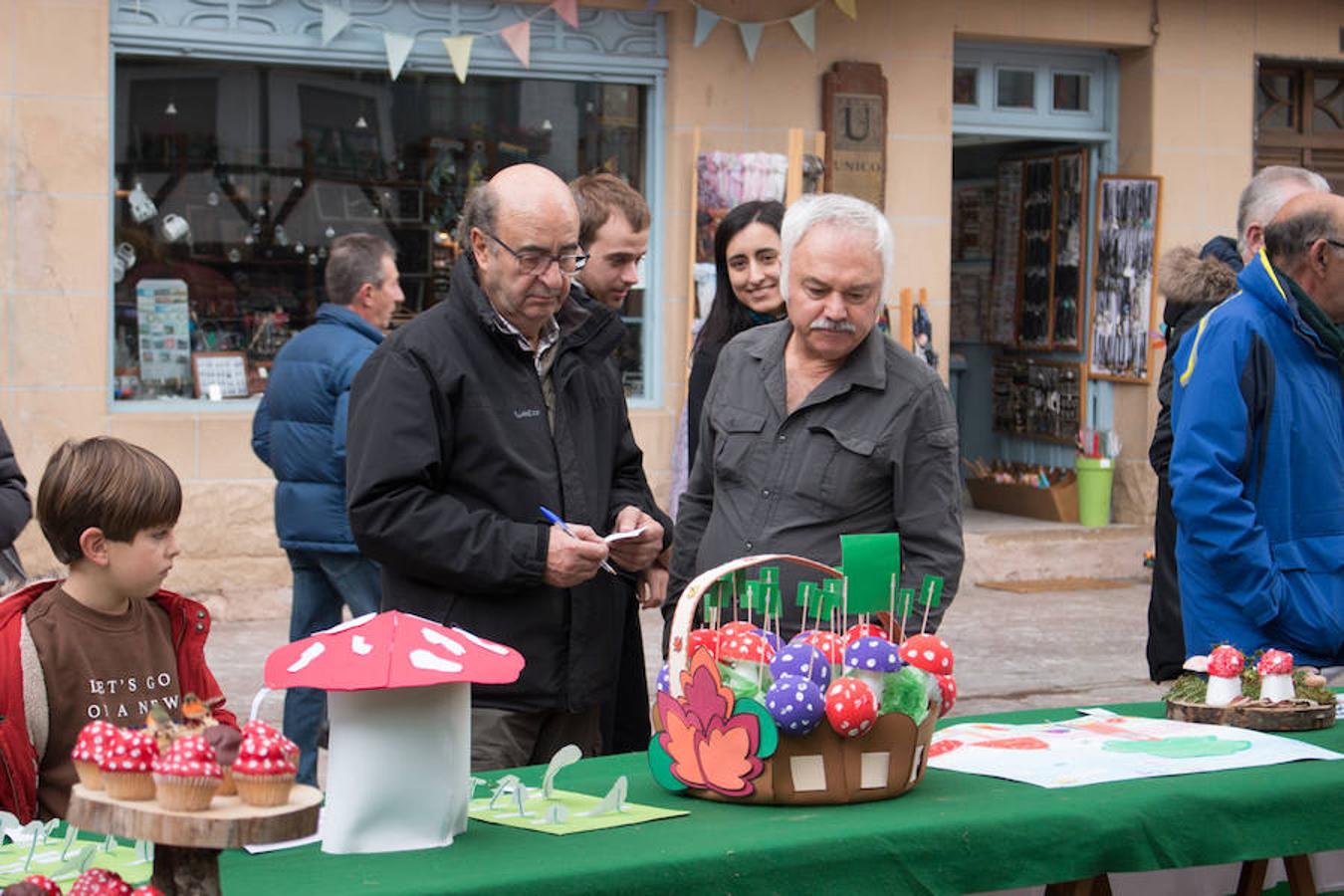 Imágenes de las XXVII Jornadas Micológicas, organizadas por la asociación Amigos de Ezcaray