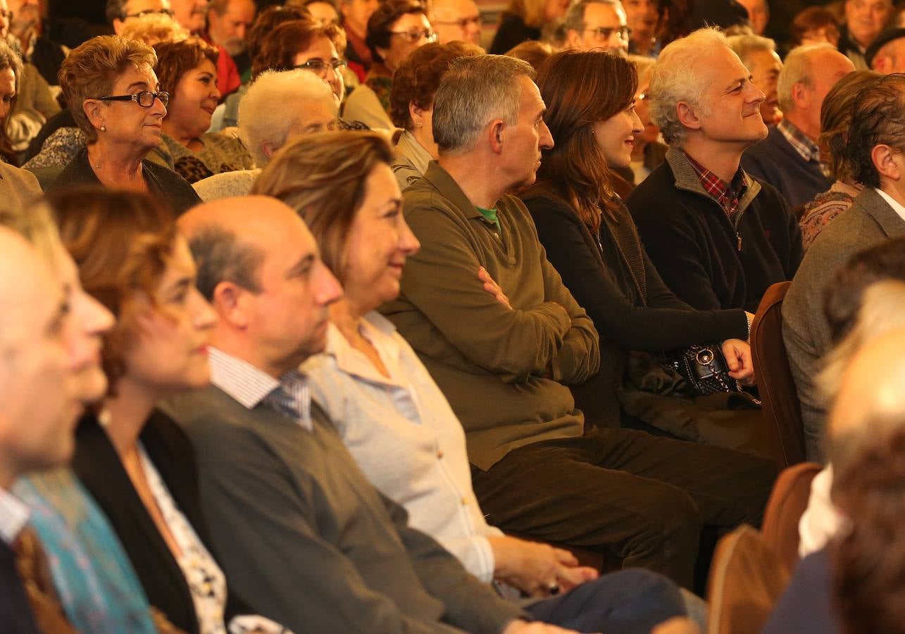 Ha presentado su candidatura a la Presidencia de La Rioja en un acto al que ha asistido la vicepresidenta del Gobierno central, Carmen Calvo