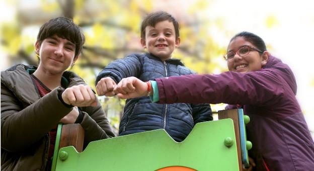 Miguel, Alberto y Xiara demuestran la fuerza que les ha llevado a superar la enfermedad