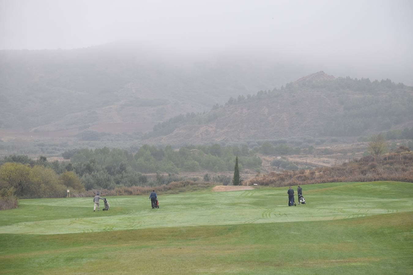 Imágenes de la final de la Liga de Golf y Vino de lomejordelvinoderioja.com.