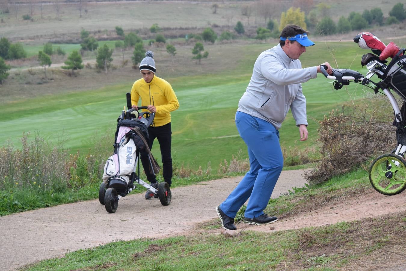 Imágenes de la final de la Liga de Golf y Vino de lomejordelvinoderioja.com.