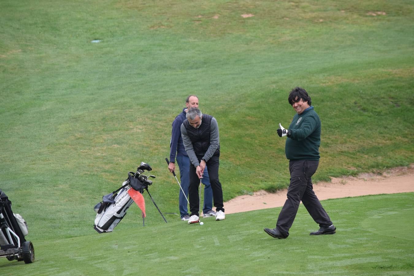 Imágenes de la final de la Liga de Golf y Vino de lomejordelvinoderioja.com.