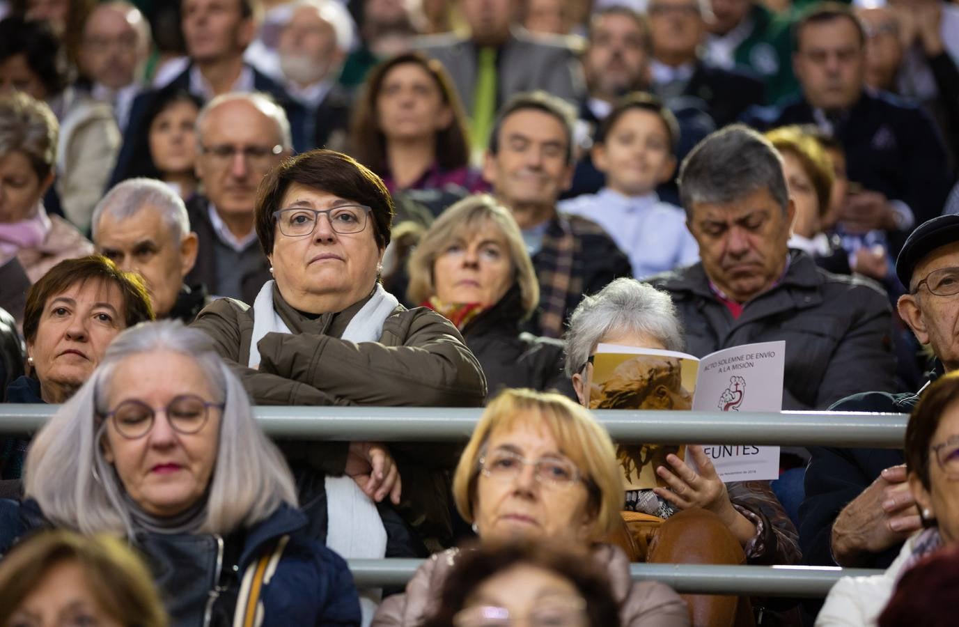 Fervor y fe en la misa de E untes.