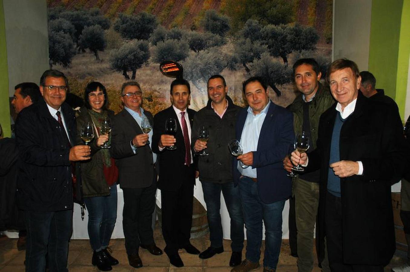 Las bodegas de Aldeanueva de Ebro presentaron ayer los caldos del año 2018, una de las cosechas más difíciles de los últimos años