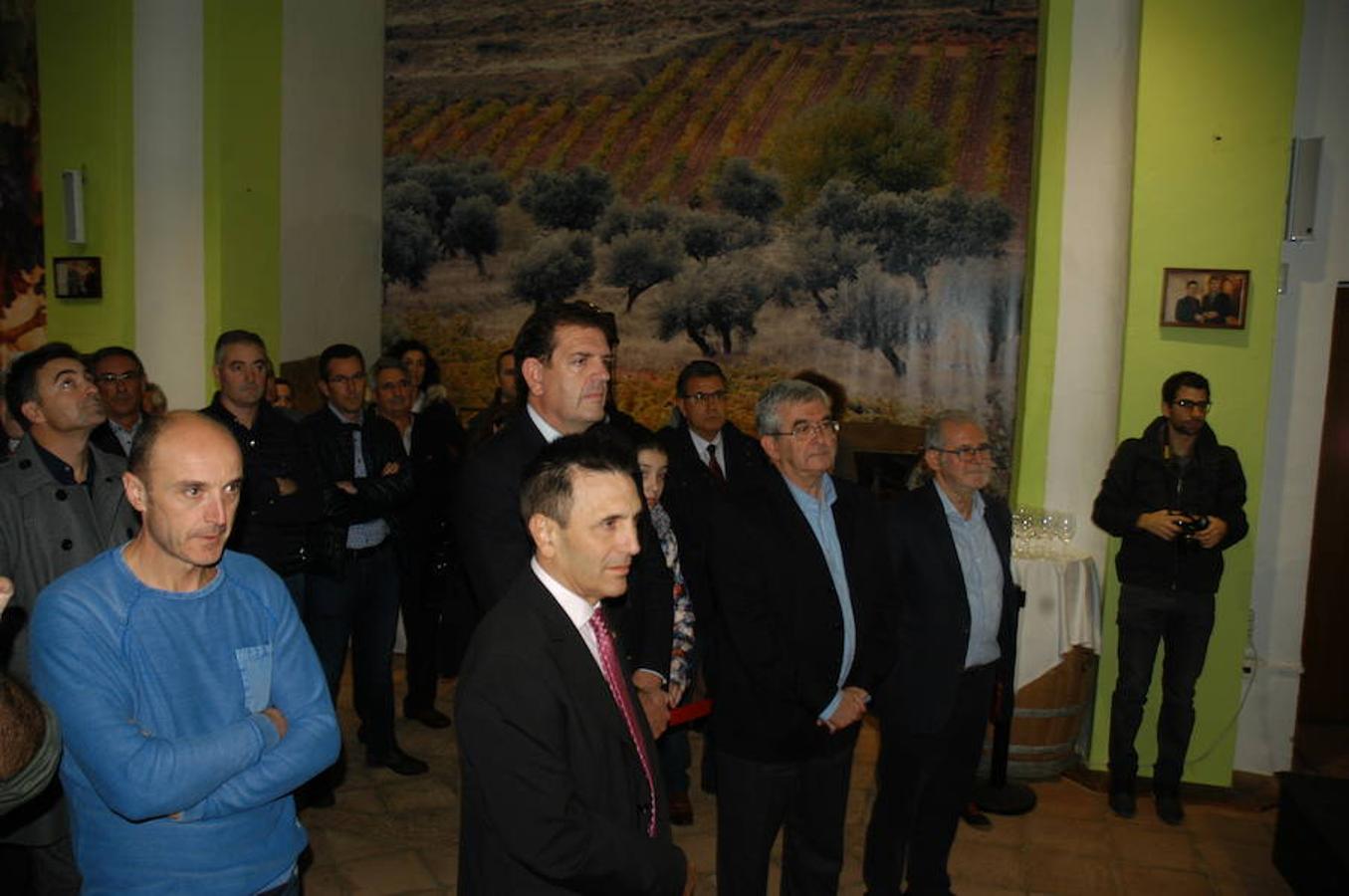 Las bodegas de Aldeanueva de Ebro presentaron ayer los caldos del año 2018, una de las cosechas más difíciles de los últimos años