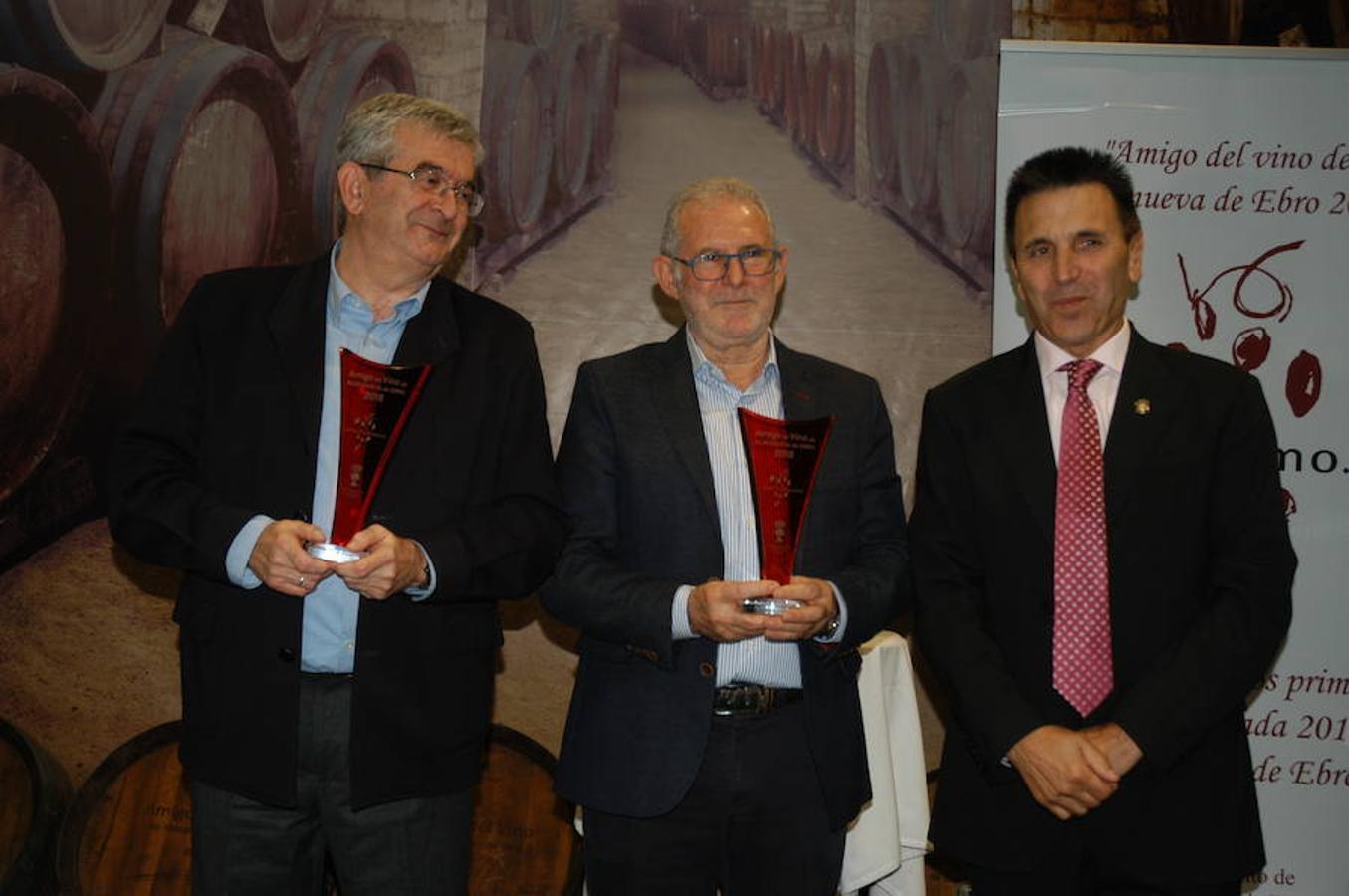 Las bodegas de Aldeanueva de Ebro presentaron ayer los caldos del año 2018, una de las cosechas más difíciles de los últimos años