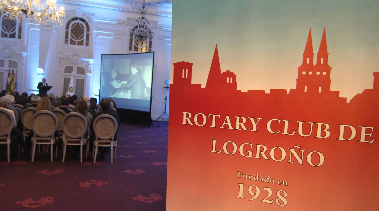 Los rotarios celebran en Logroño el aniversario de la entidad benéfica