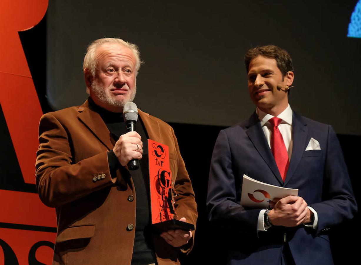 TVR celebró ayer su 20 aniversario en una grala que premió a Echanove, reyero y Carmona