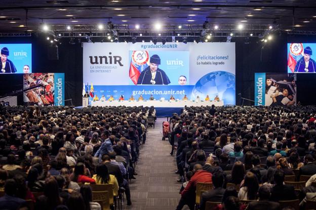 Graduación de 845 alumnos de la UNIR en Colombia