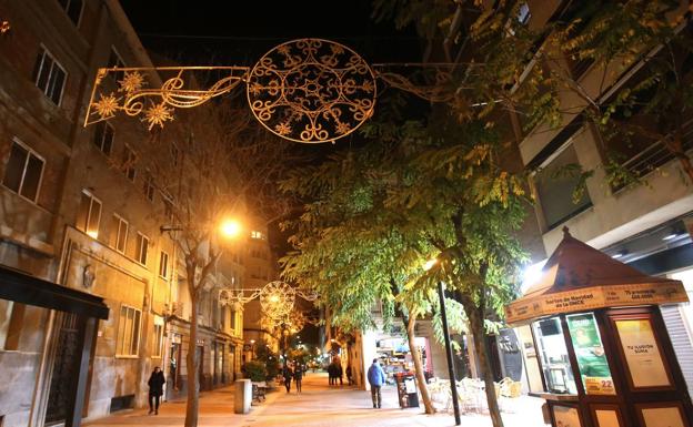 Las luces de Navidad se encenderán este viernes.