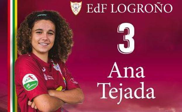 La Rioja felicita a Ana Tejada por conquistar el Mundial de fútbol femenino