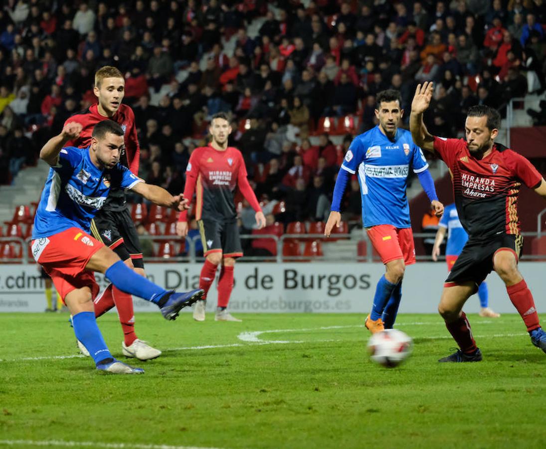 Cerca de un millar de aficionados riojanos acudieron ayer a Anduva para disfrutar con la UDL. La derrota (1-0) en casa del Mirandés no anuló las buenas esperanzas de este equipo y de su afición para la temporada. 