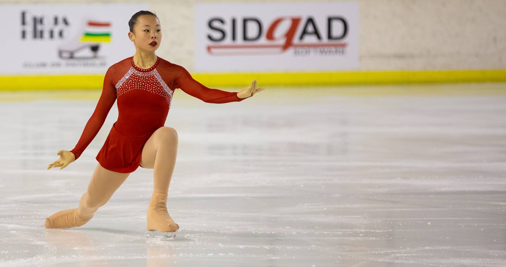 Lobete acogió ayer la primera jornada del Nacional de Patinaje Artísitico y Sincronizado.