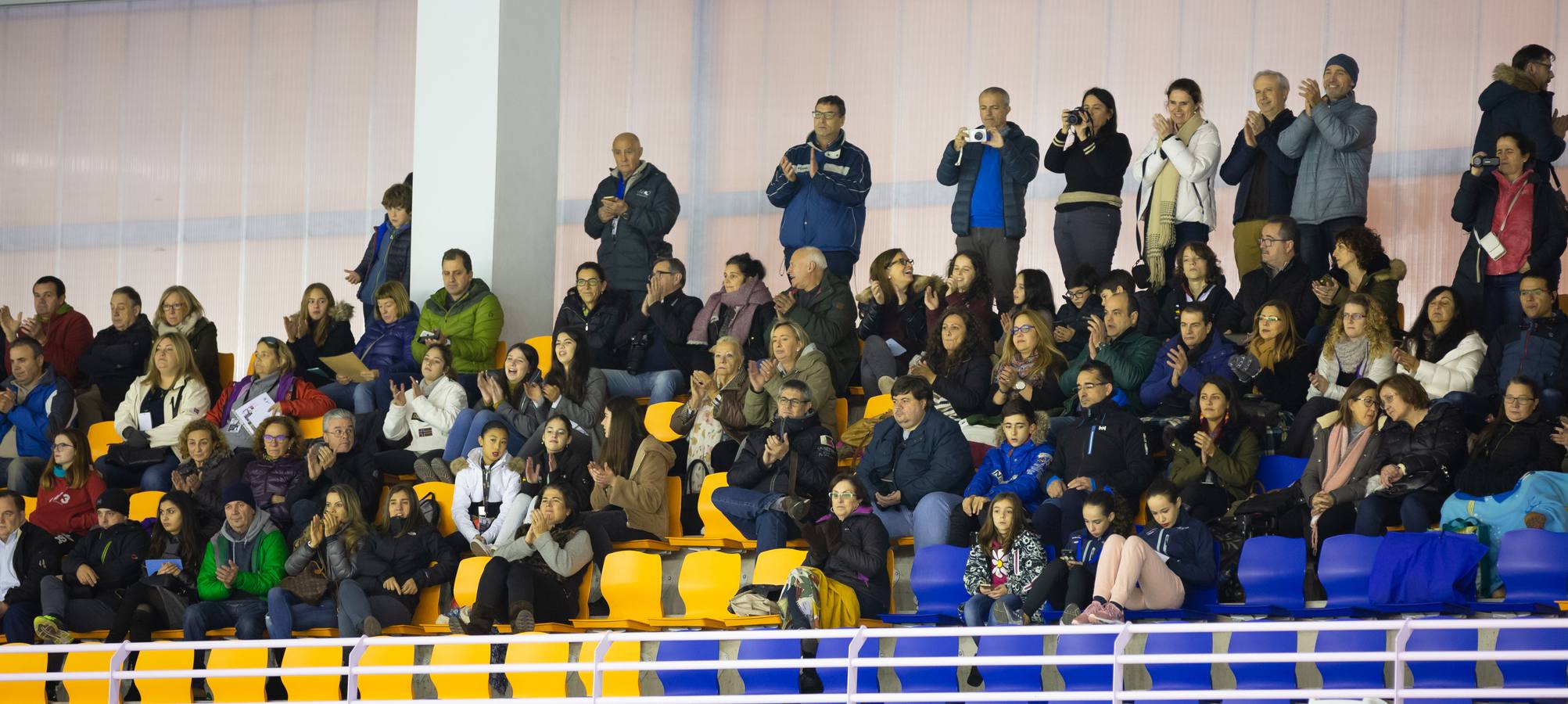 Lobete acogió ayer la primera jornada del Nacional de Patinaje Artísitico y Sincronizado.