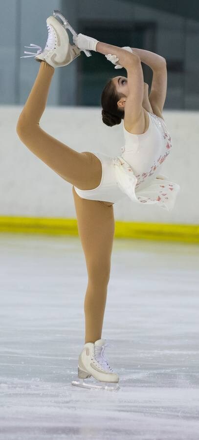 Lobete acogió ayer la primera jornada del Nacional de Patinaje Artísitico y Sincronizado.