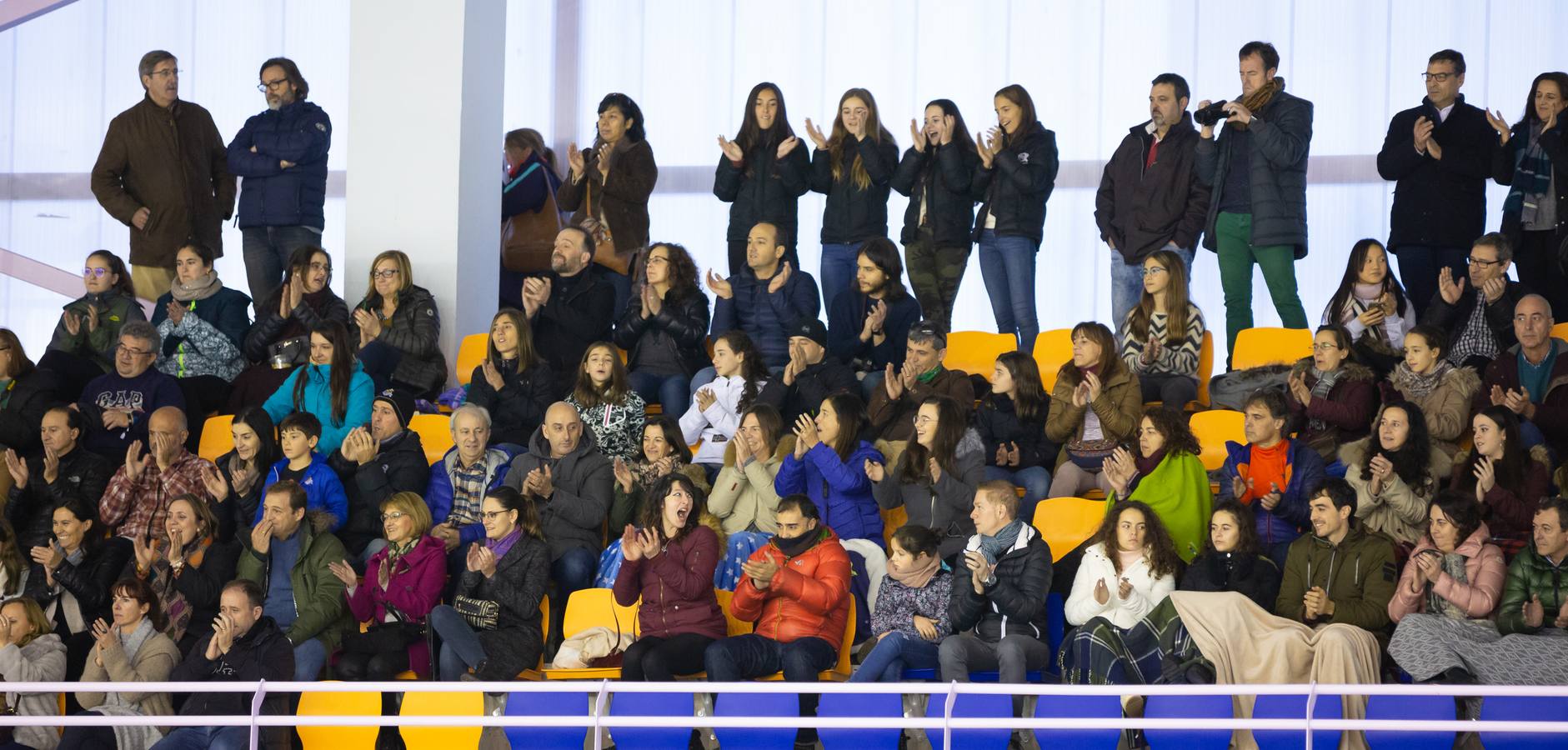 El patinador madrileño llenó Lobete para su exhibición de despedida.