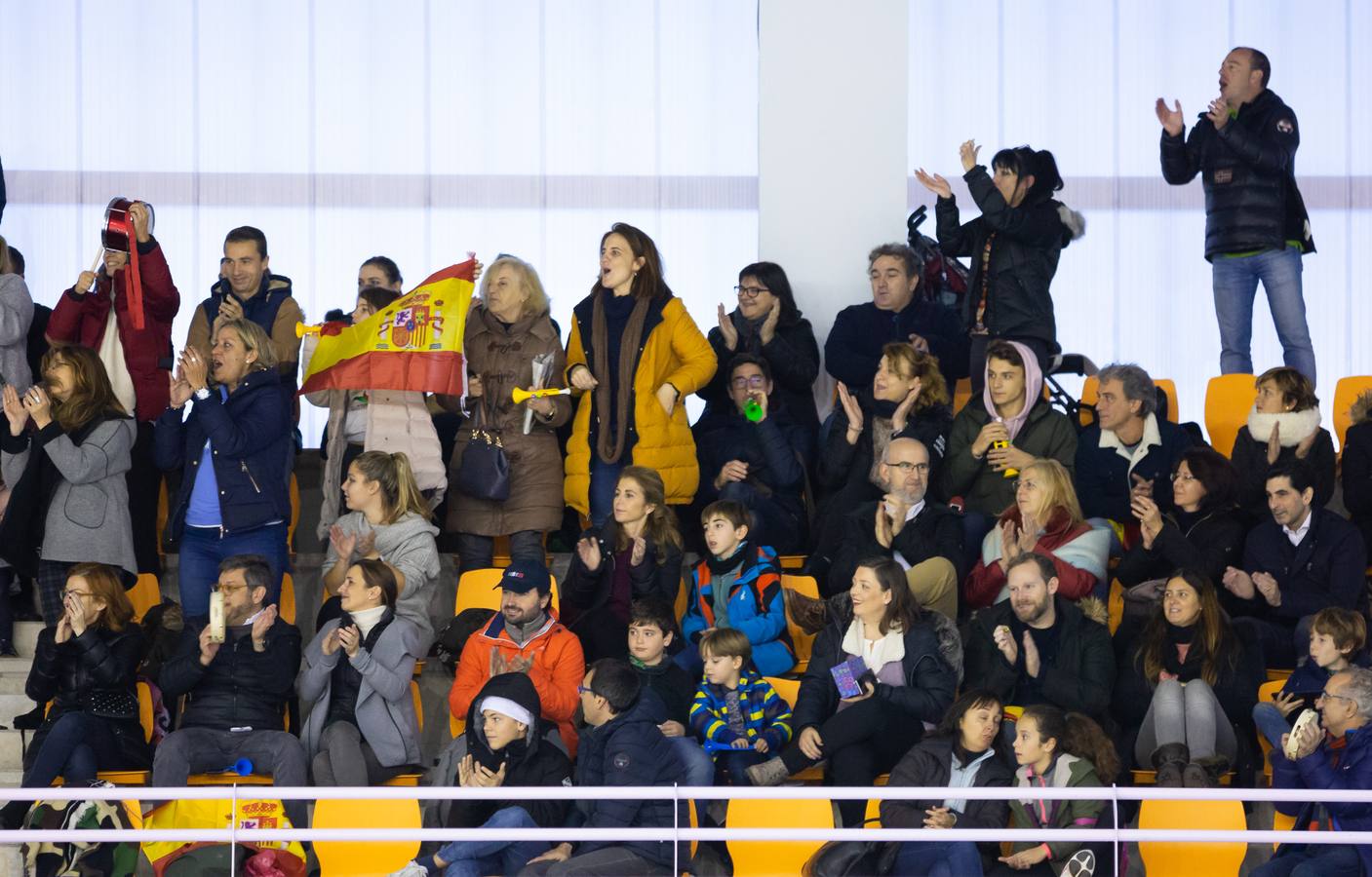 El patinador madrileño llenó Lobete para su exhibición de despedida.