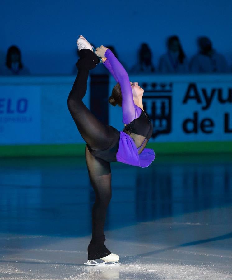 El patinador madrileño llenó Lobete para su exhibición de despedida.