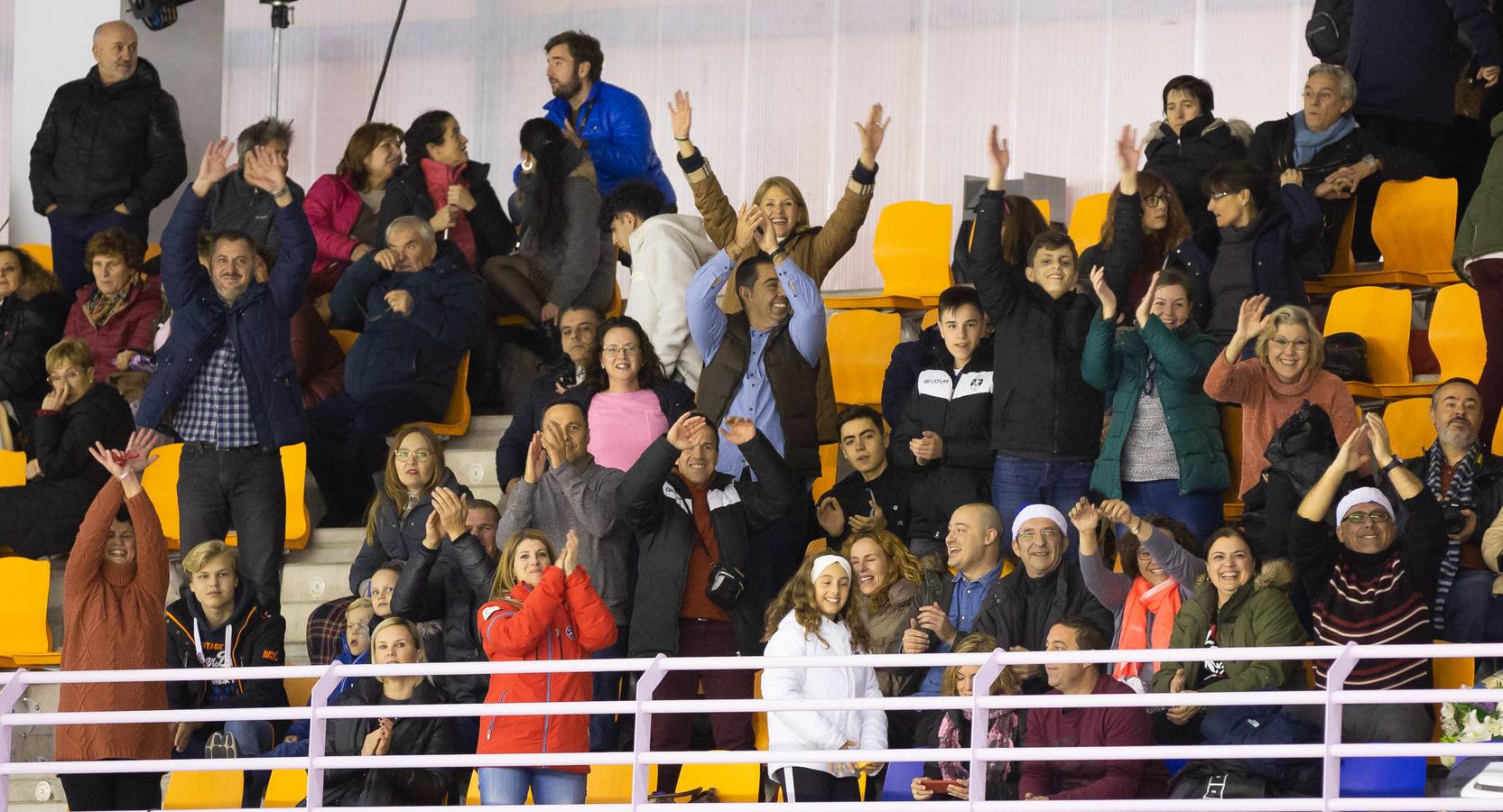 El patinador madrileño llenó Lobete para su exhibición de despedida.