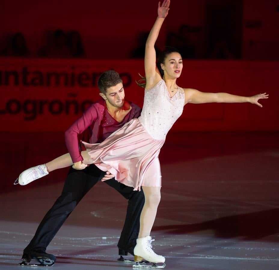 El patinador madrileño llenó Lobete para su exhibición de despedida.