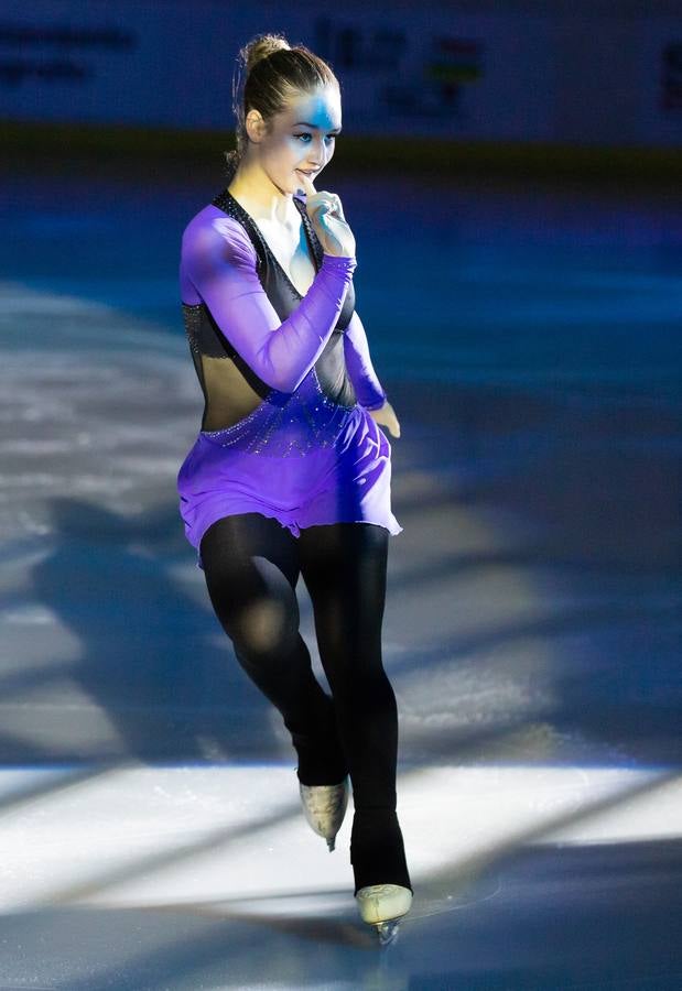 El patinador madrileño llenó Lobete para su exhibición de despedida.