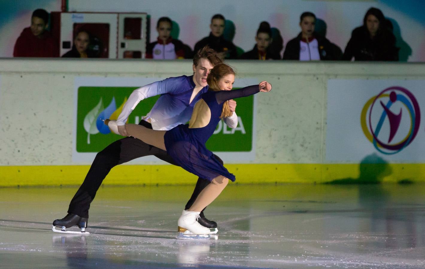 El patinador madrileño llenó Lobete para su exhibición de despedida.