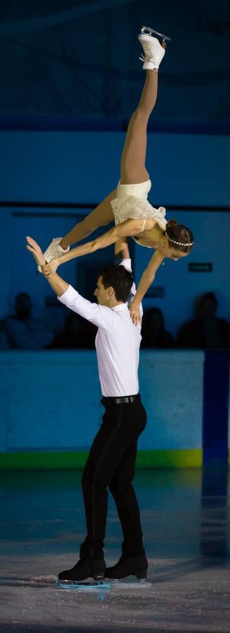 El patinador madrileño llenó Lobete para su exhibición de despedida.