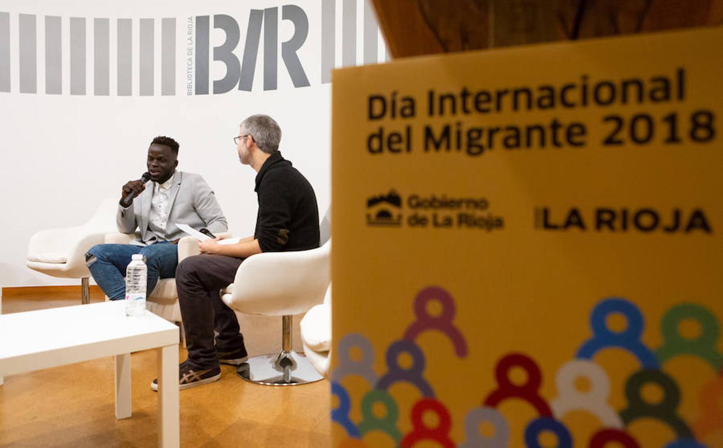 La Biblioteca de La Rioja acogió una jornada de sensibilización con motivo del Día Internacional del Migrante