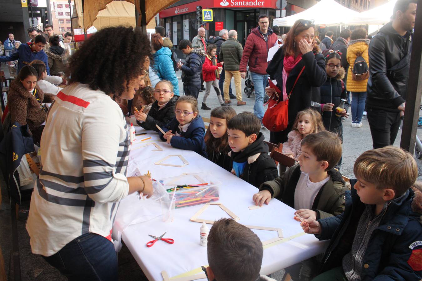 Los actos navideños en Arnedo han comenzado con el mercado de pastores